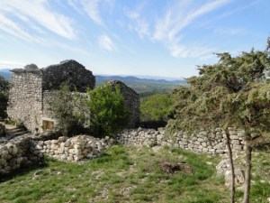 Photographies des ruines d'Allègre